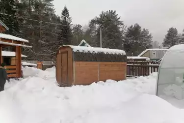 Кедровая квадро баня 4000*2250