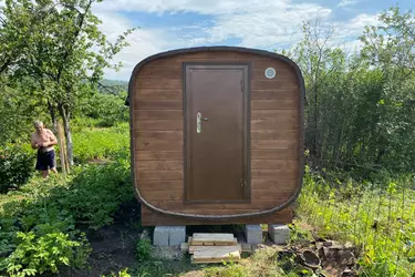 Кедровая квадро баня 5000*2250 3 комнаты