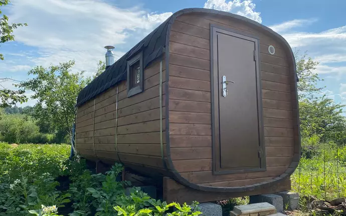 Кедровая квадро баня 5000*2250 3 комнаты