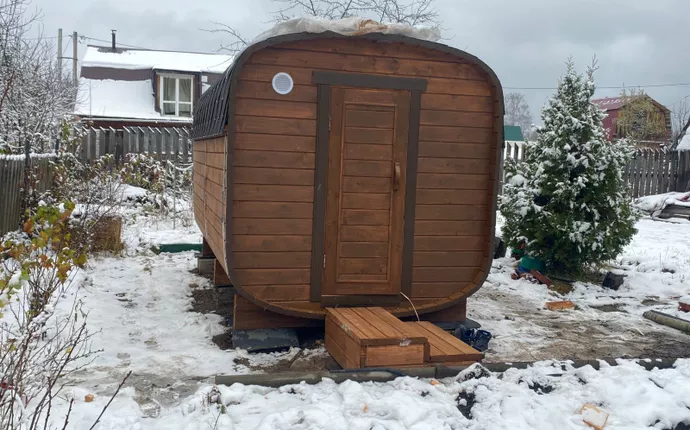 Кедровая квадро баня 4000*2250