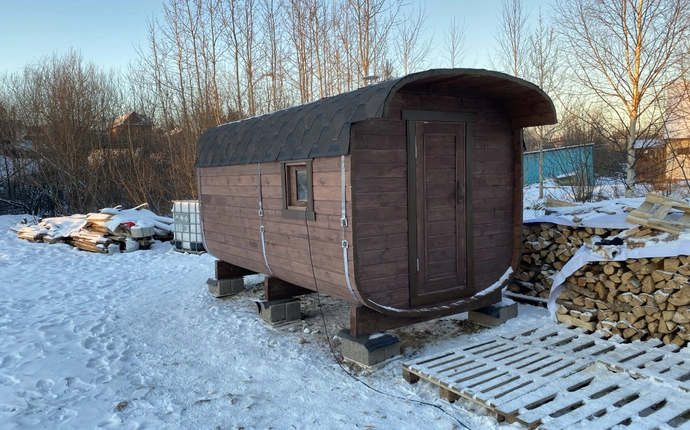 Кедровая квадро баня 4000*2250