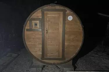 Кедровая бочка баня 3500*2150