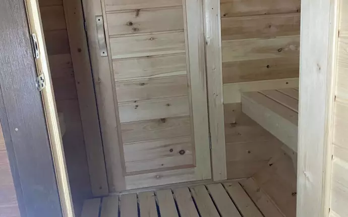 Кедровая бочка баня 3500*2150