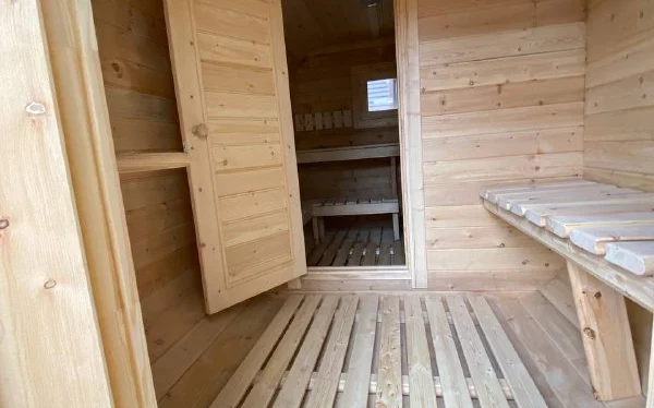 Кедровая квадро баня 4000*2250