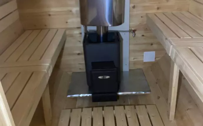 Кедровая бочка баня 3500*2150