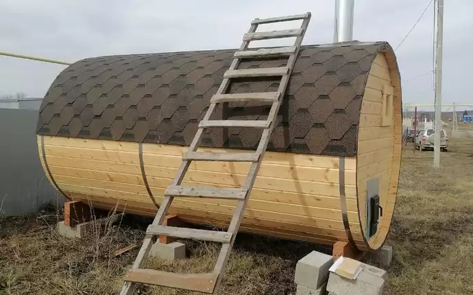 Кедровая бочка баня 4000*2150