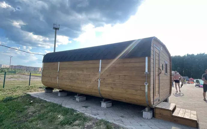 Кедровая Квадро Овал  4000*6000 2 комнаты